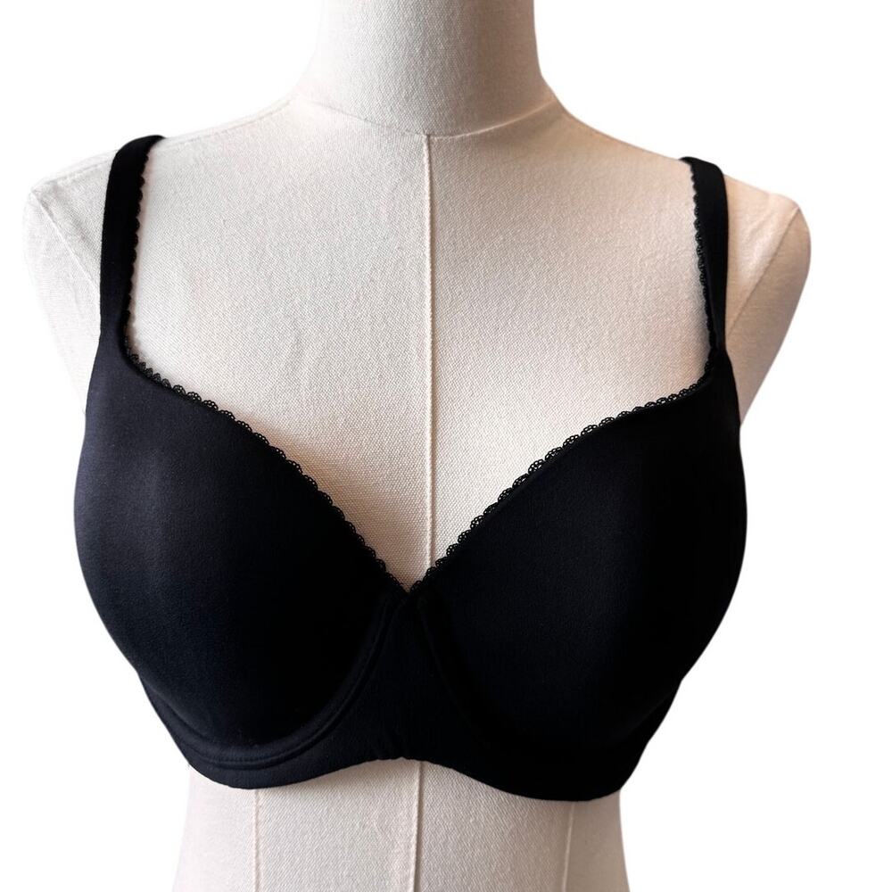 New VICTORIA'S SECRET Women's Black Demi Push-Up Perfect Shape Bra Size 38C